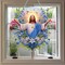 Diamond Art Hanging Kit for Adults – Special Shaped Rhinestone DIY Acrylic Diamond Painting, Double-Sided Jesus Window Pendant, Home & Garden Wall Hanging Ornament